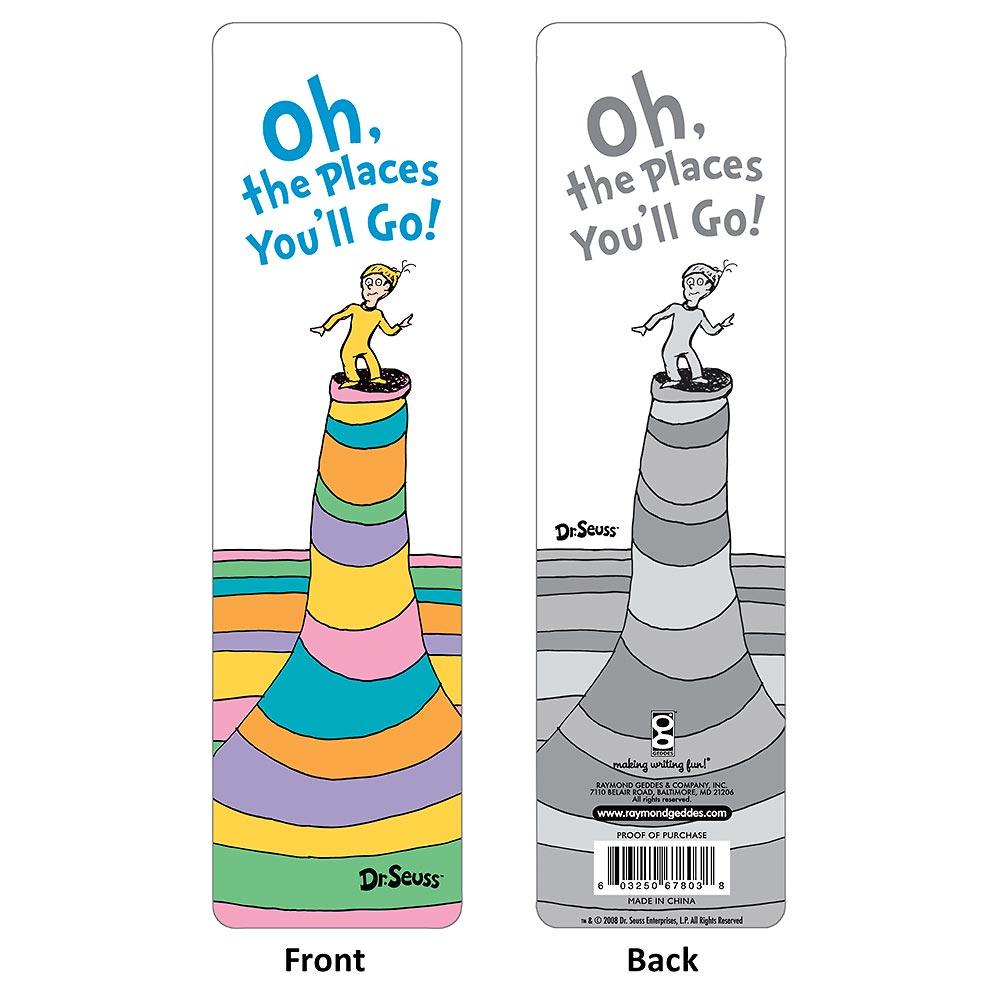 Oh The Places You'll Go! Bookmarks | Amazing Pinatas 