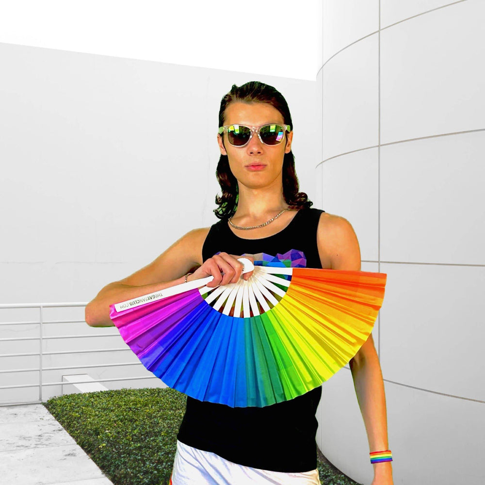 
                  
                    Over The Rainbow Fan (UV) | Amazing Pinatas 
                  
                