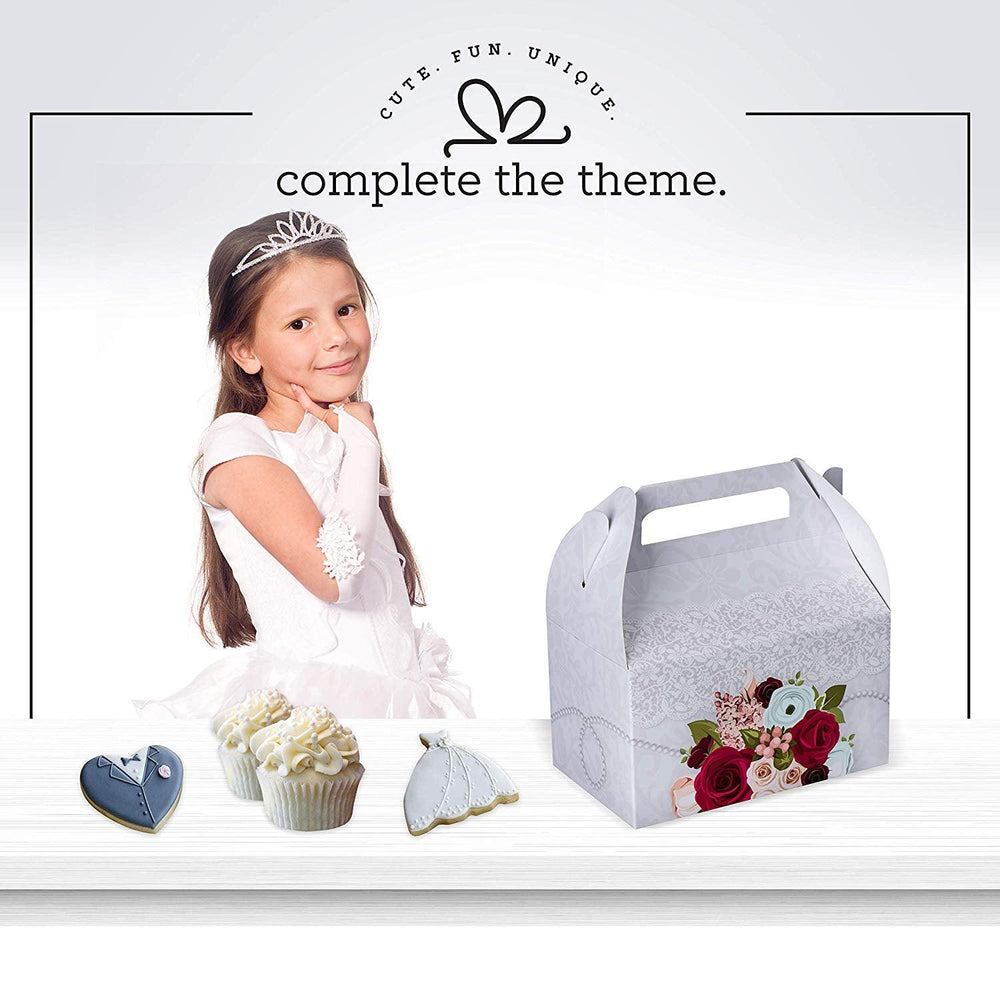 
                  
                    Paper Treat Boxes Bridal 6.25" X 3.75" X 3.5" 20 Pack | Amazing Pinatas 
                  
                