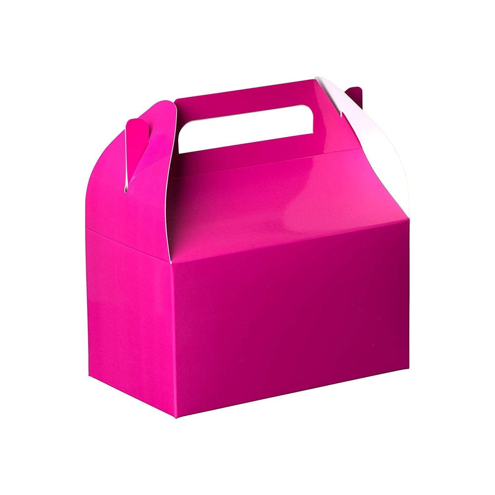 Party Favors Paper Pink 6.25" X 3.75" X 3.5" Treat Boxes 20 Pack | Amazing Pinatas 