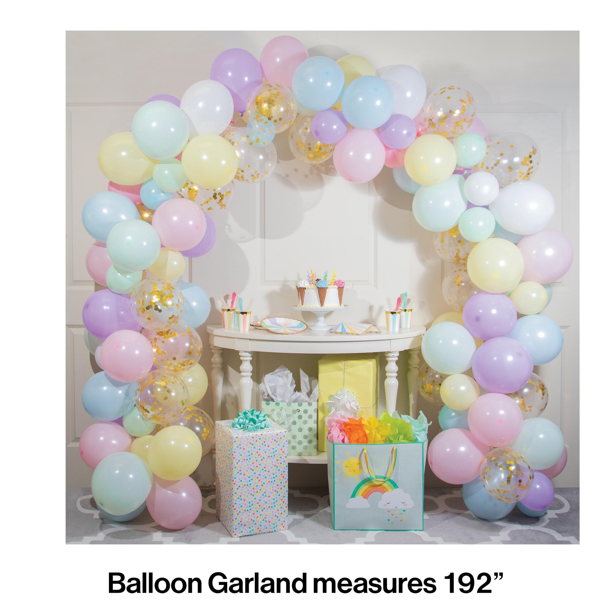 Pastel Balloon Garland Kit (112/Pkg) | Amazing Pinatas 