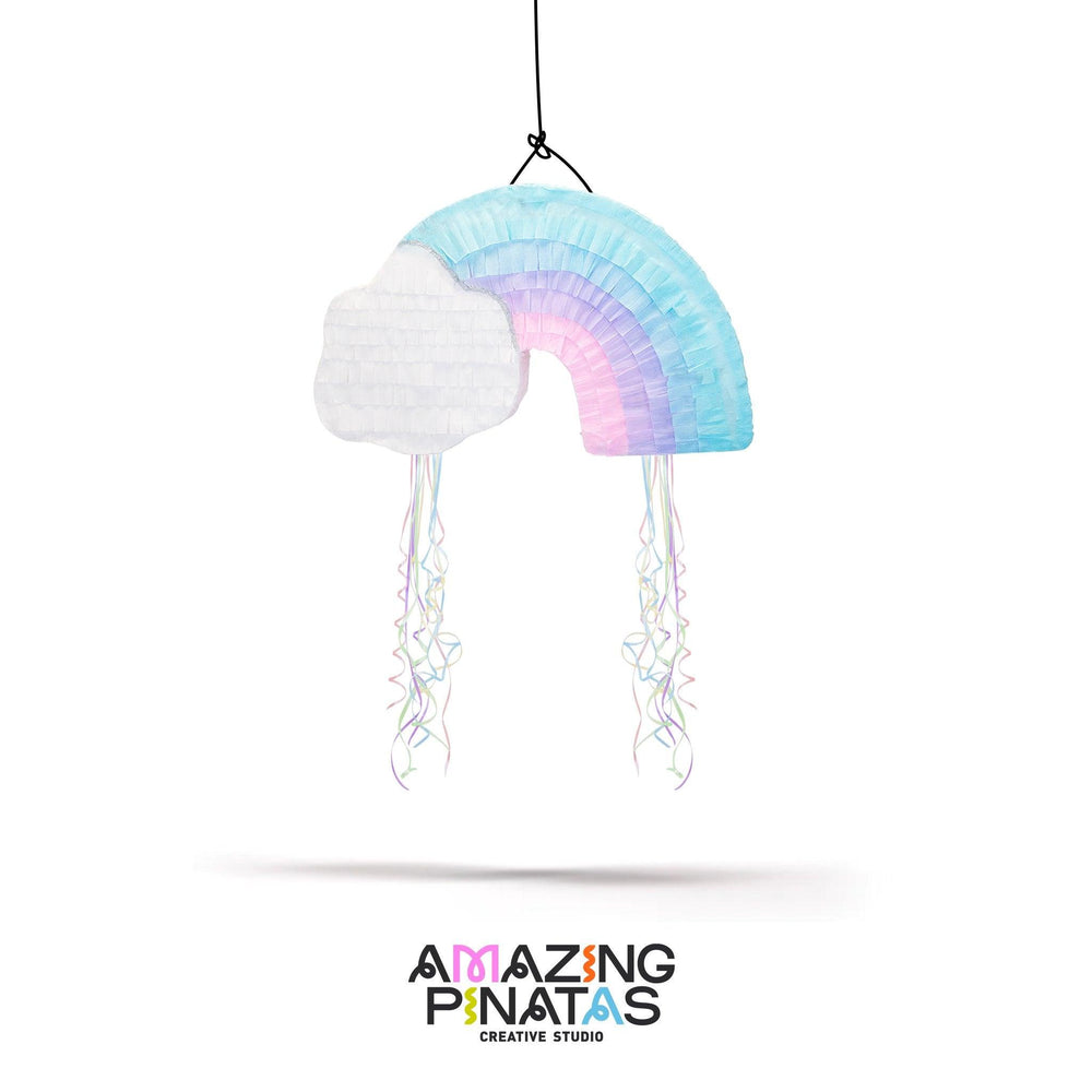 Pastel Rainbow Cloud Pinata | Amazing Pinatas