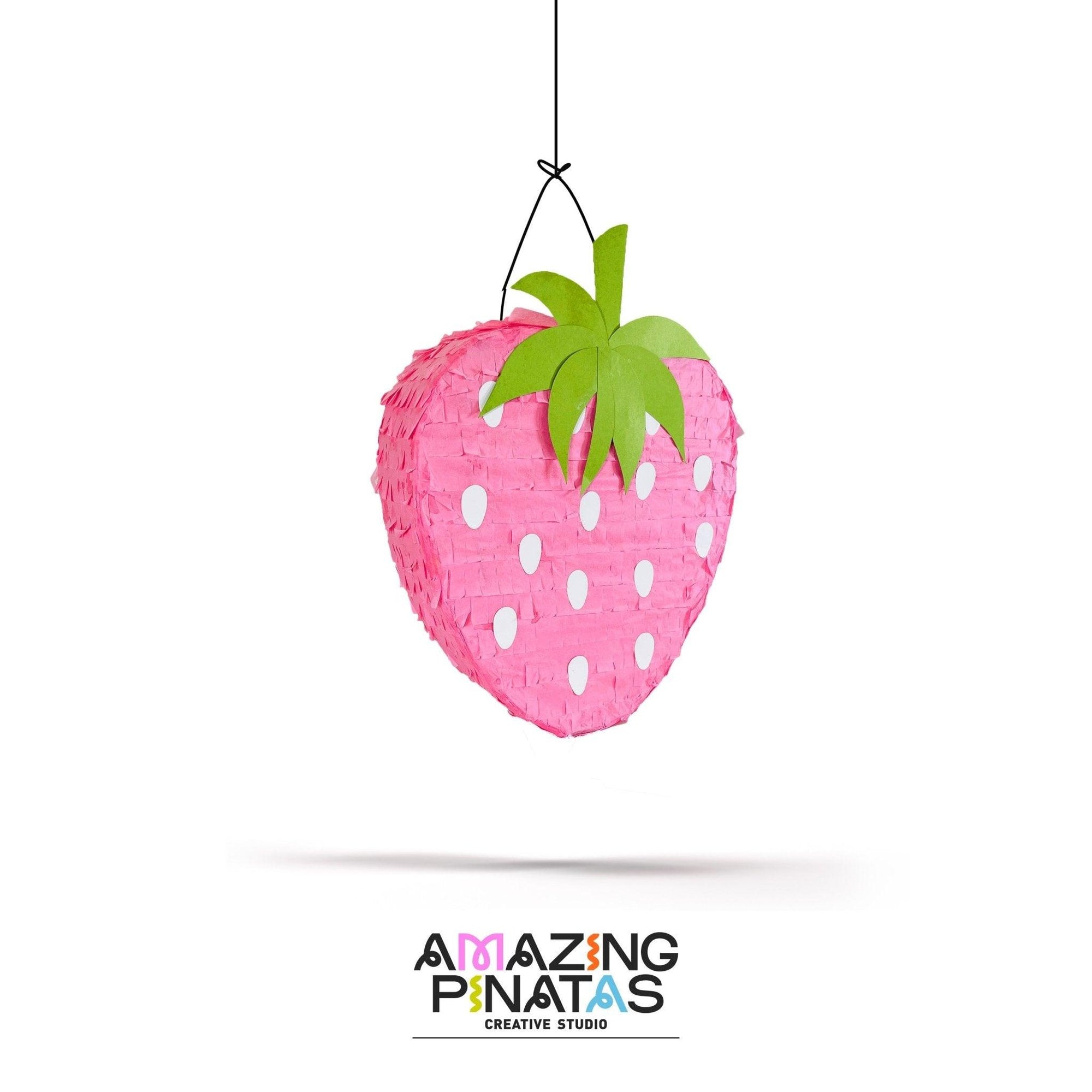 Pink Strawberry Pinata | Amazing Pinatas