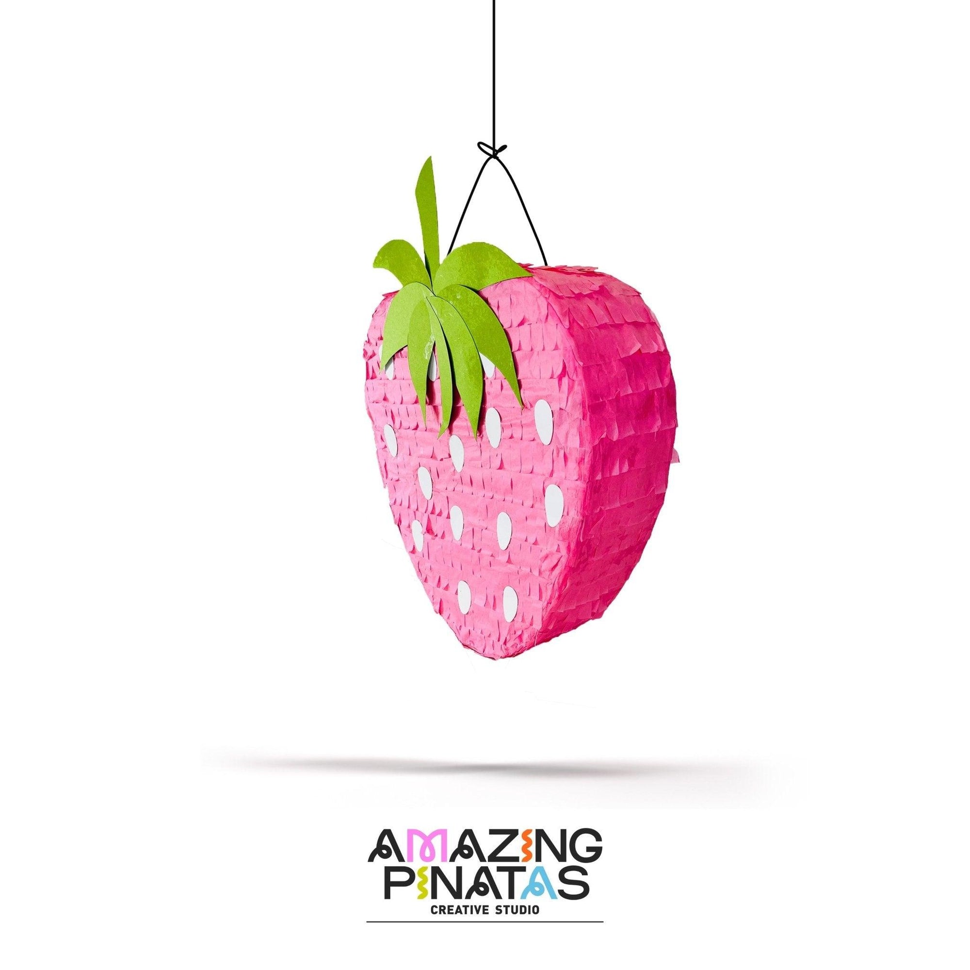Pink Strawberry Pinata | Amazing Pinatas