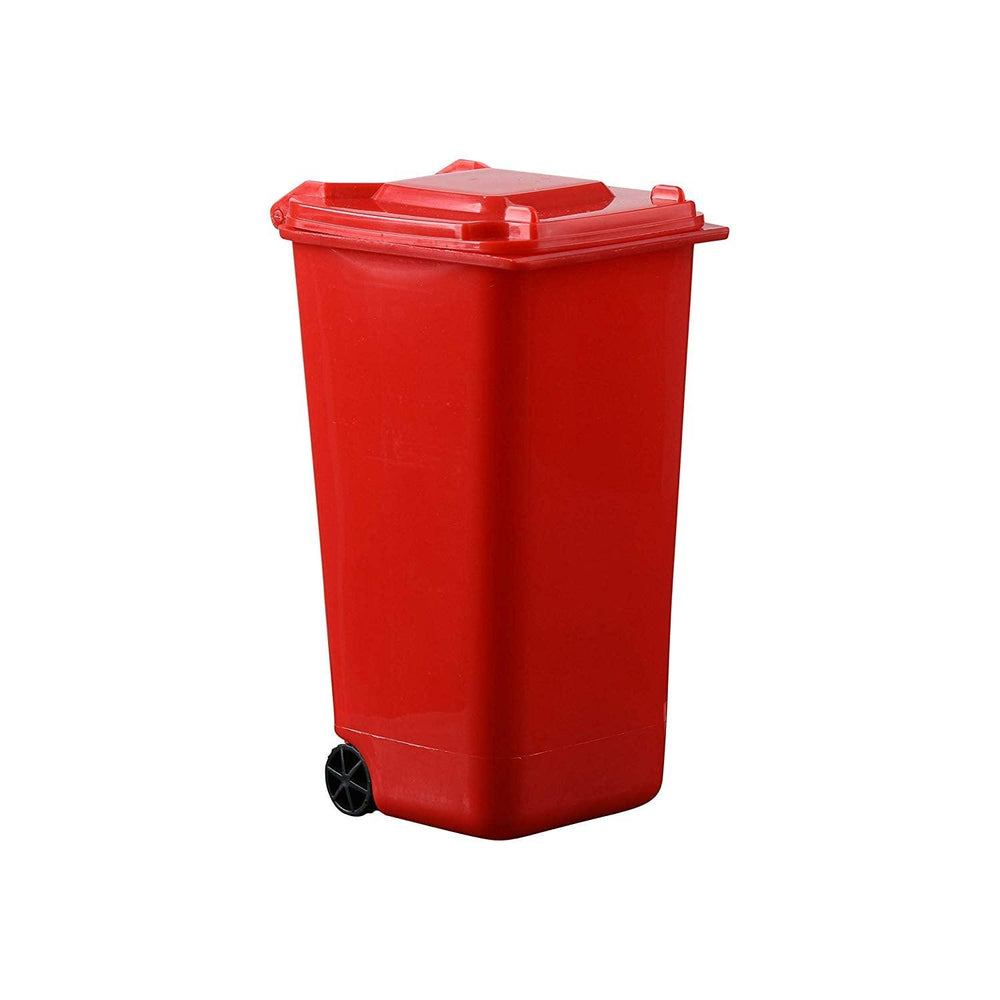 Plastic Toy Garbage Cans Red Playset Red 4 X 3 X 6 12 Pack | Amazing Pinatas 