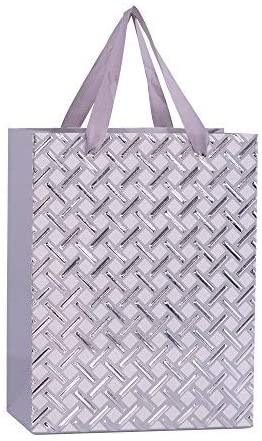 Premium Gift Bags 24 Pack Silver 9X7X4" | Amazing Pinatas 