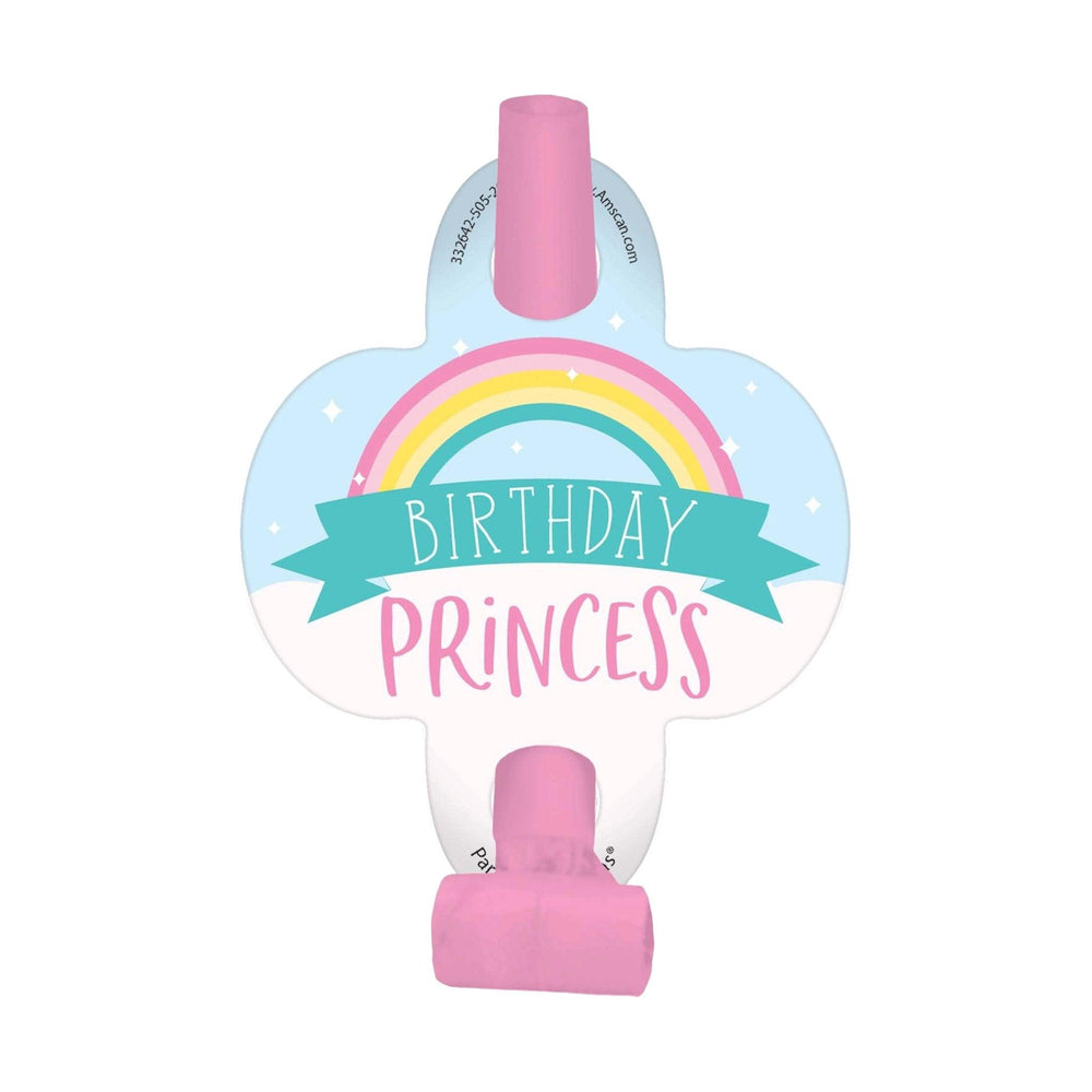 Princess Castle Birthday Blowouts, Pack of 8 | Amazing Pinatas