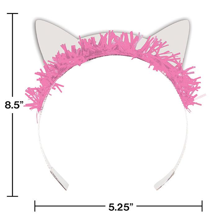 Purr-Fect Cat Party Tiaras (8ct) | Amazing Pinatas 