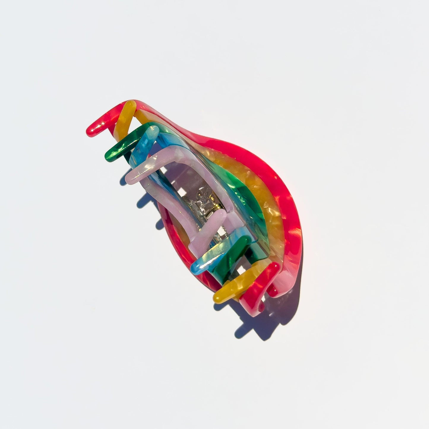 Rainbow Hair Claw Clip | Amazing Pinatas 