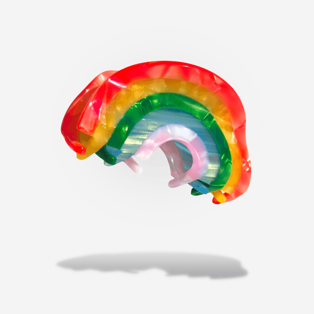 
                  
                    Rainbow Hair Claw Clip | Amazing Pinatas 
                  
                