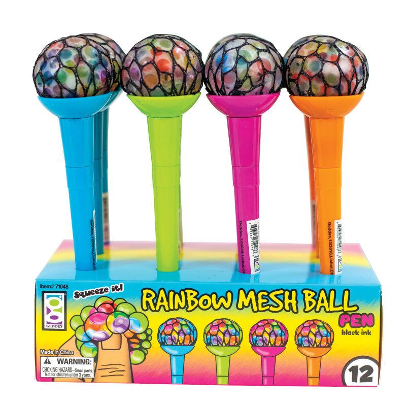 
                  
                    Rainbow Mesh Ball Pens | Amazing Pinatas 
                  
                