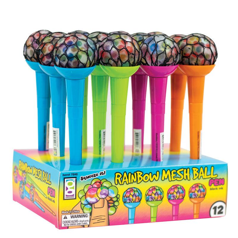 
                  
                    Rainbow Mesh Ball Pens | Amazing Pinatas 
                  
                