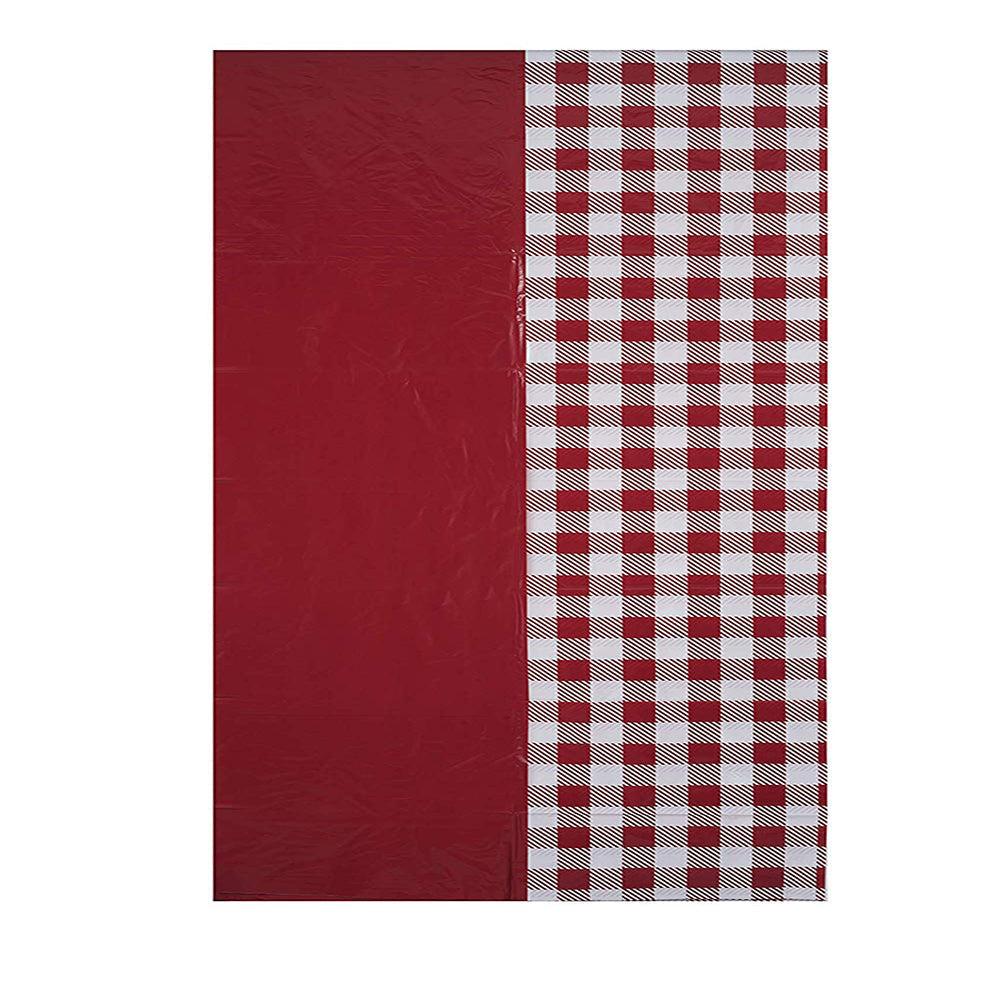 Red and White Checkered Tablecloths 8 Pack | Amazing Pinatas 