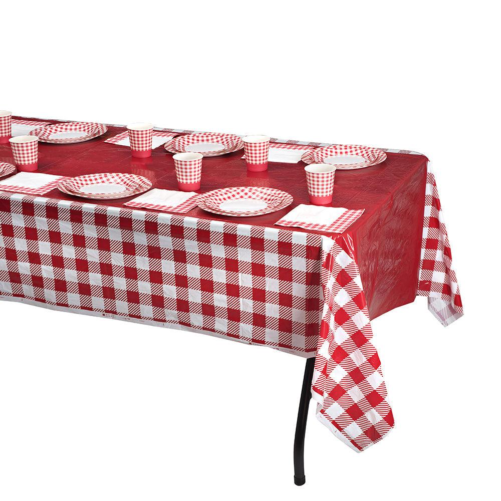 
                  
                    Red and White Checkered Tablecloths 8 Pack | Amazing Pinatas 
                  
                