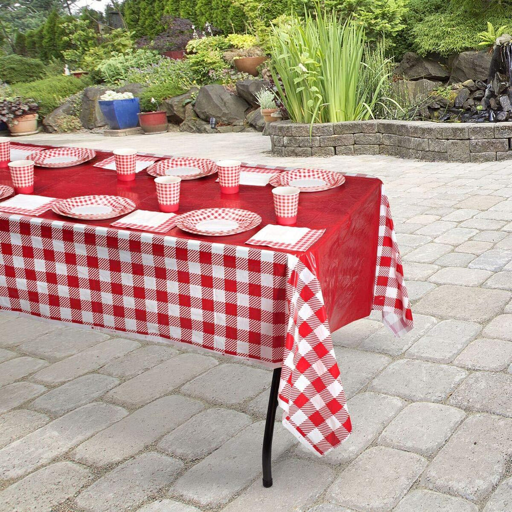 
                  
                    Red and White Checkered Tablecloths 8 Pack | Amazing Pinatas 
                  
                