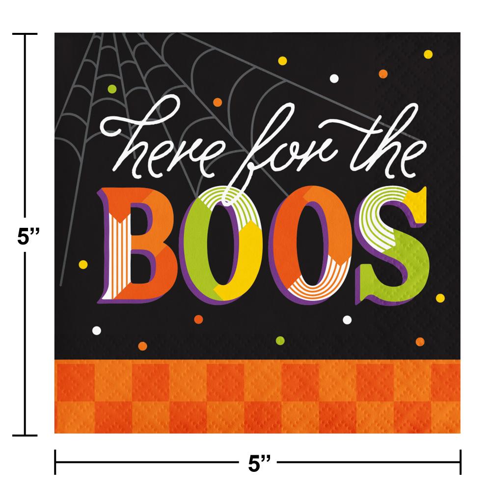 Retro Halloween Beverage Napkin (16 per Pkg) | Amazing Pinatas 