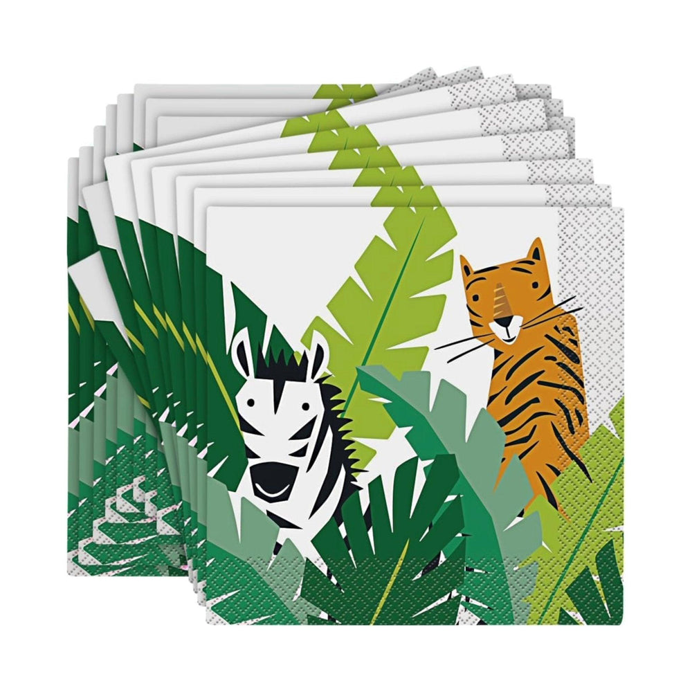 
                  
                    Safari Animal Birthday Party Luncheon Napkins, Pack of 16 | Amazing Pinatas
                  
                