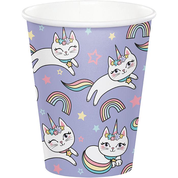 Sassy Caticorn Hot/Cold Cups 9Oz. 8ct | Amazing Pinatas 