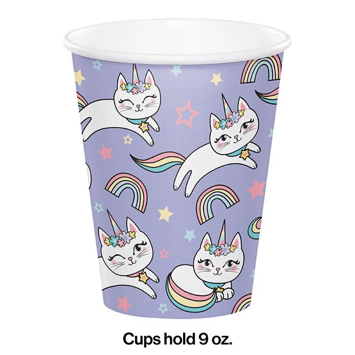 Sassy Caticorn Hot/Cold Cups 9Oz. 8ct | Amazing Pinatas 