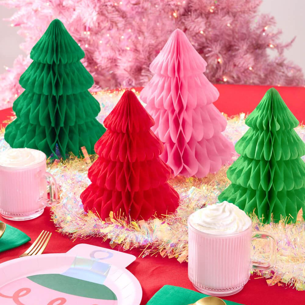 
                  
                    Very Merry Christmas Tree Set - 4 accordion tissue paper trees
                  
                