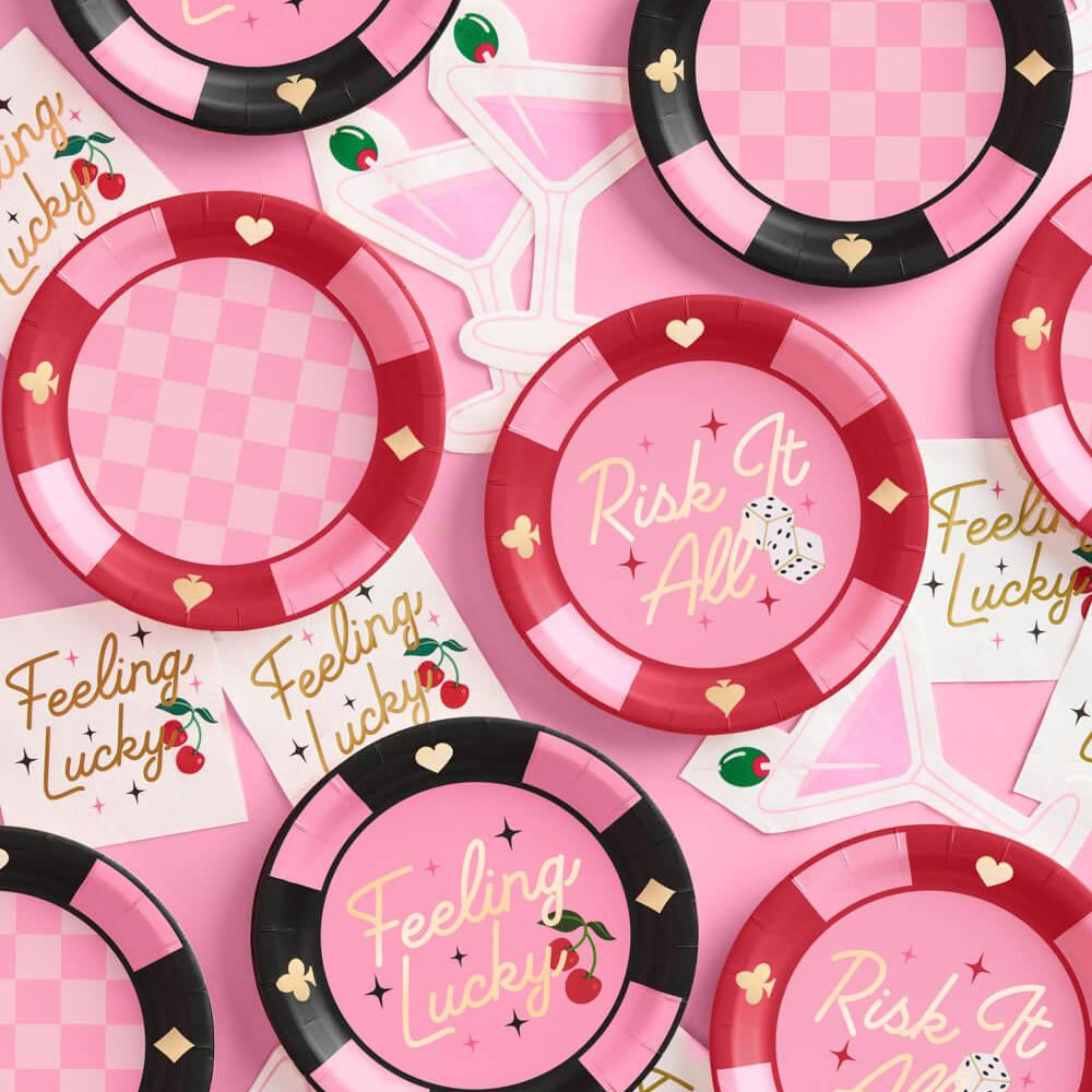 
                  
                    Feeling Lucky Plates - 24 paper plates
                  
                