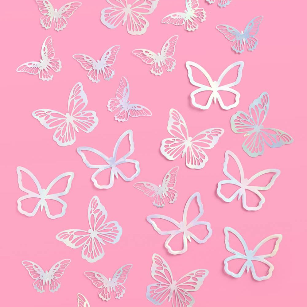 
                  
                    Butterfly Cake Topper - 3D foil cake topper
                  
                