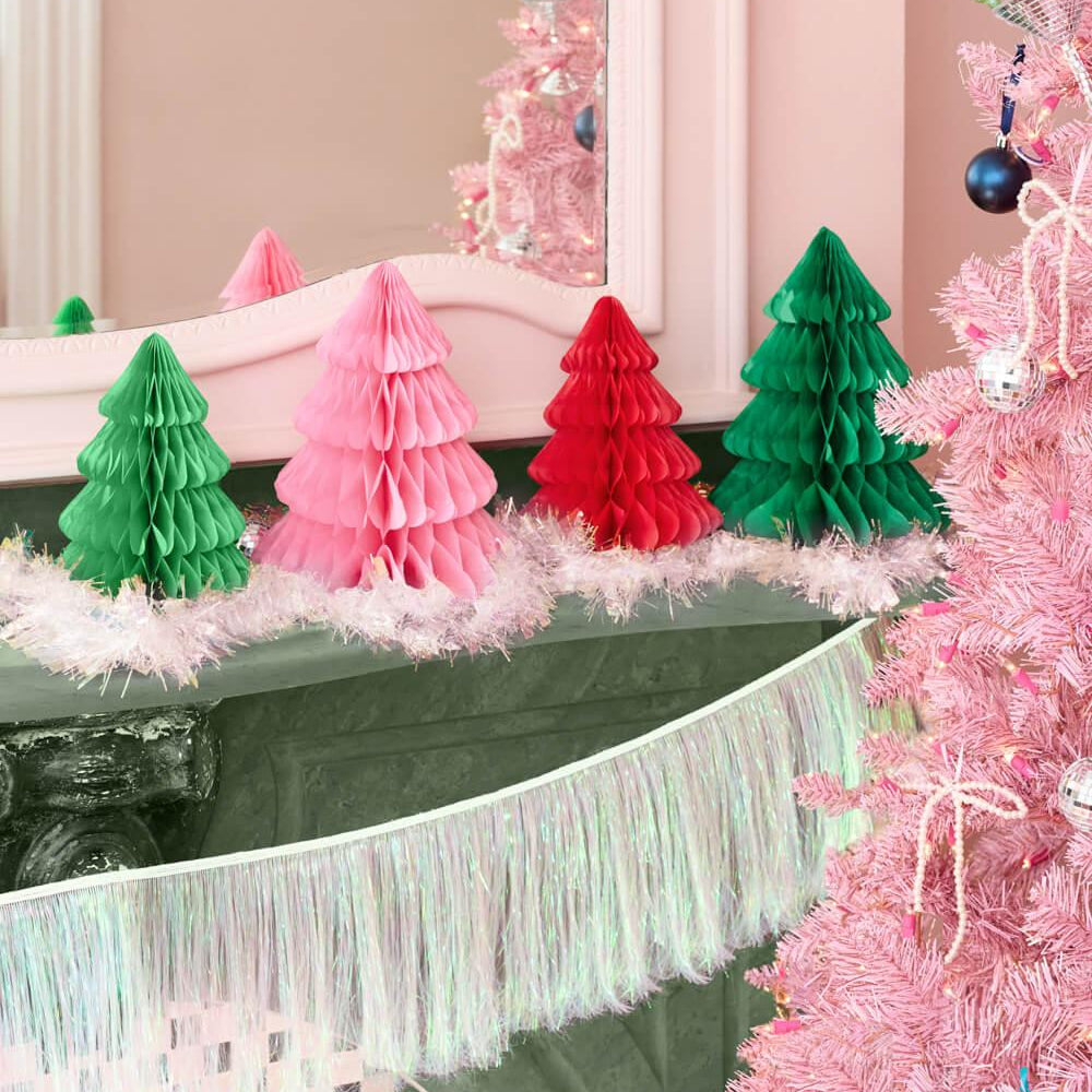 
                  
                    Very Merry Christmas Tree Set - 4 accordion tissue paper trees
                  
                