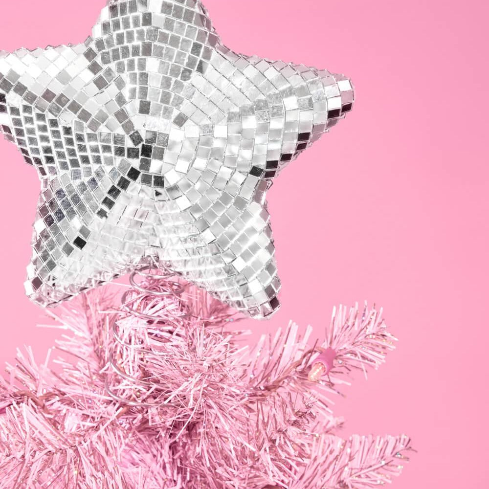 
                  
                    Disco Star Tree Topper - christmas tree topper
                  
                