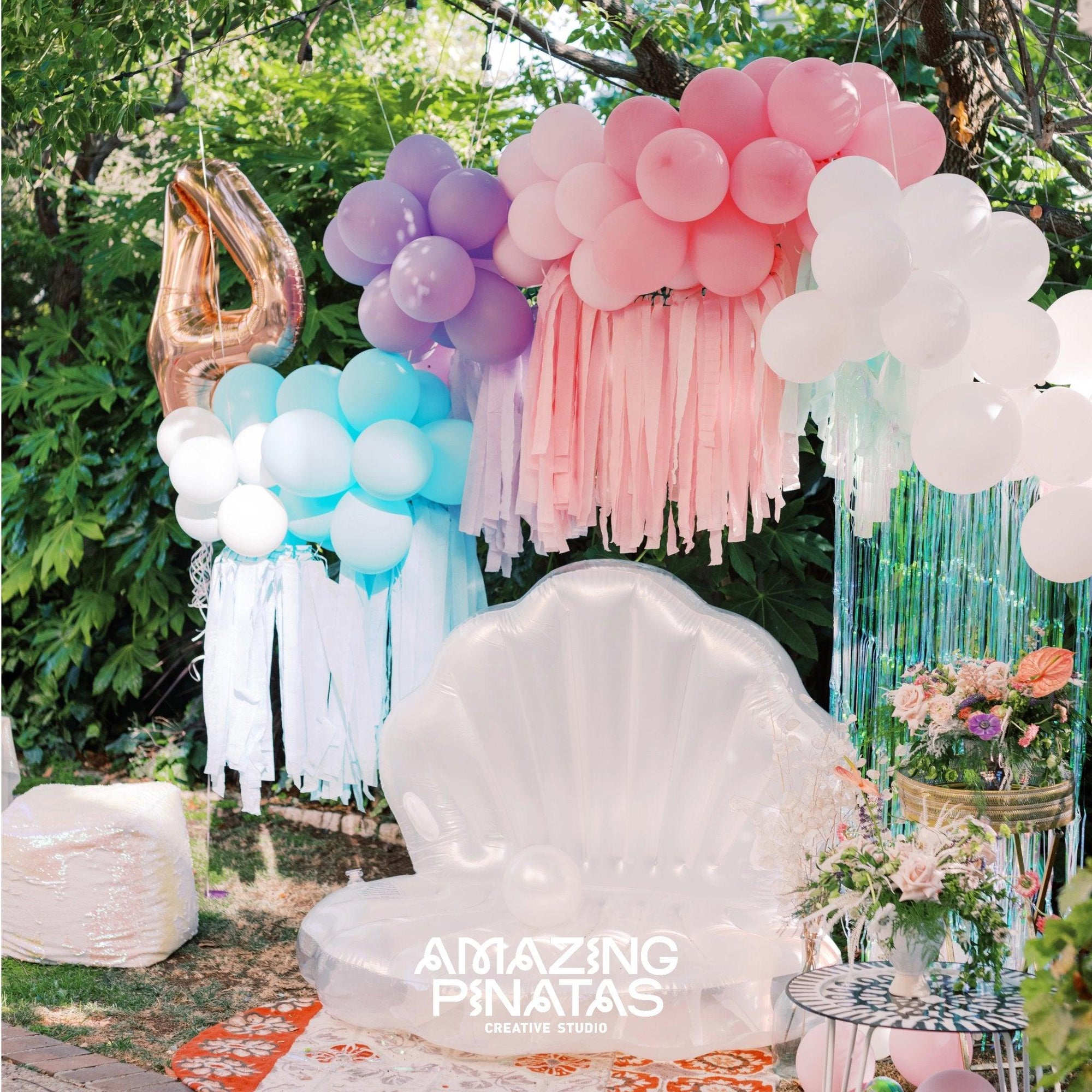 Shimmering Mermaids Luncheon Napkins, Pack of 8 | Amazing Pinatas