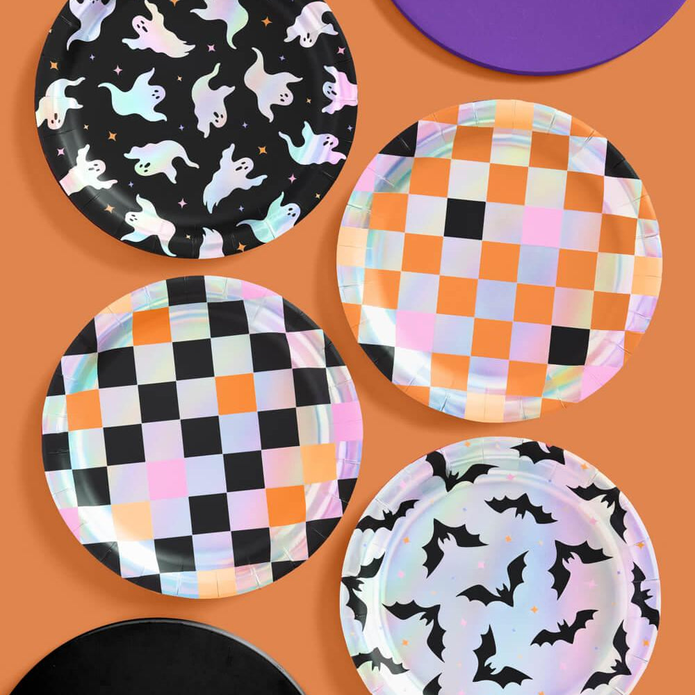 Halloween Plates - 24 paper plates