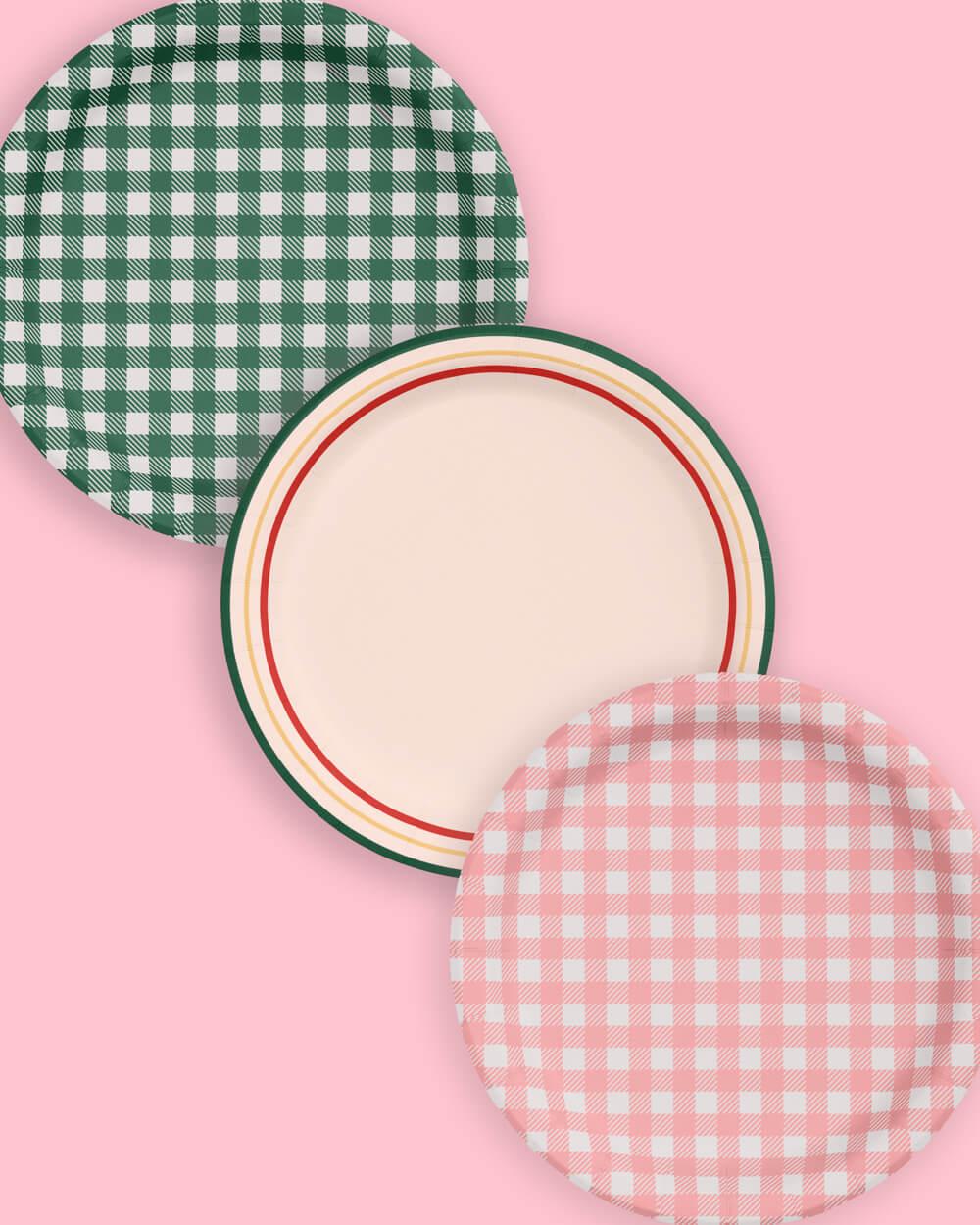 Camp Bride Plates - 24 matte paper plates