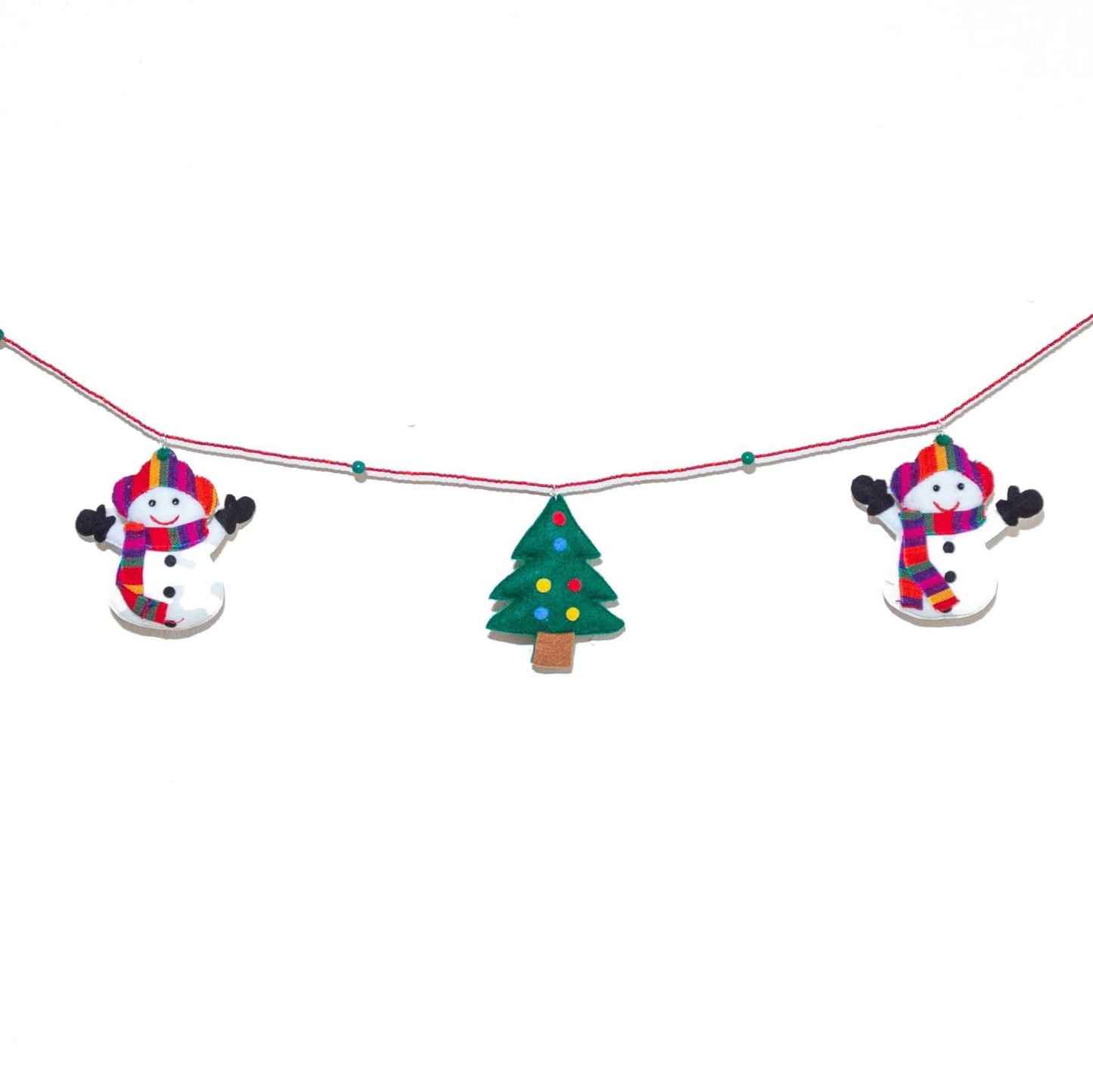 Snowman and Christmas Tree Garland | Amazing Pinatas 