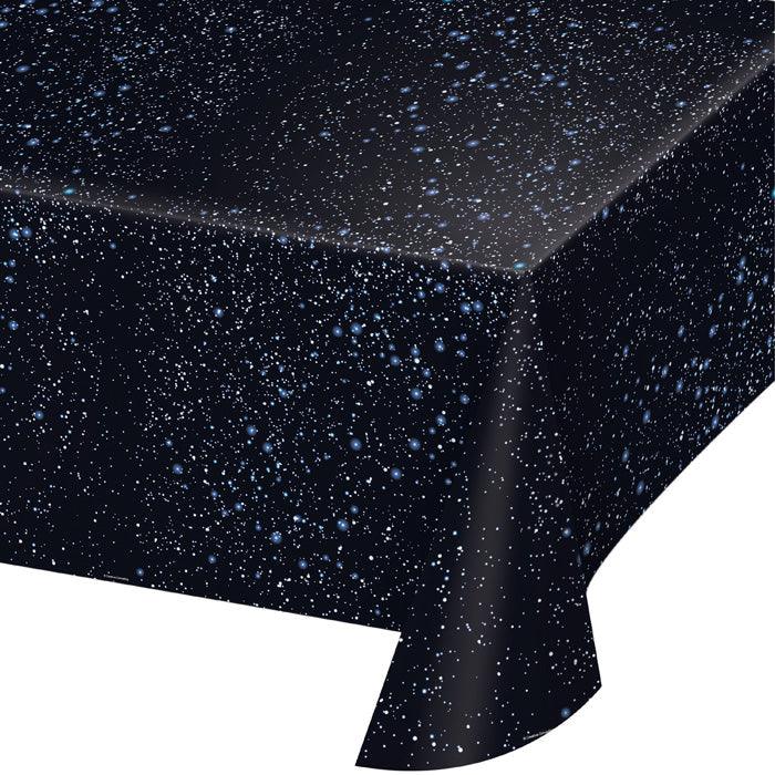 Space Blast Tablecover Plastic 54" X 108" Aop | Amazing Pinatas 