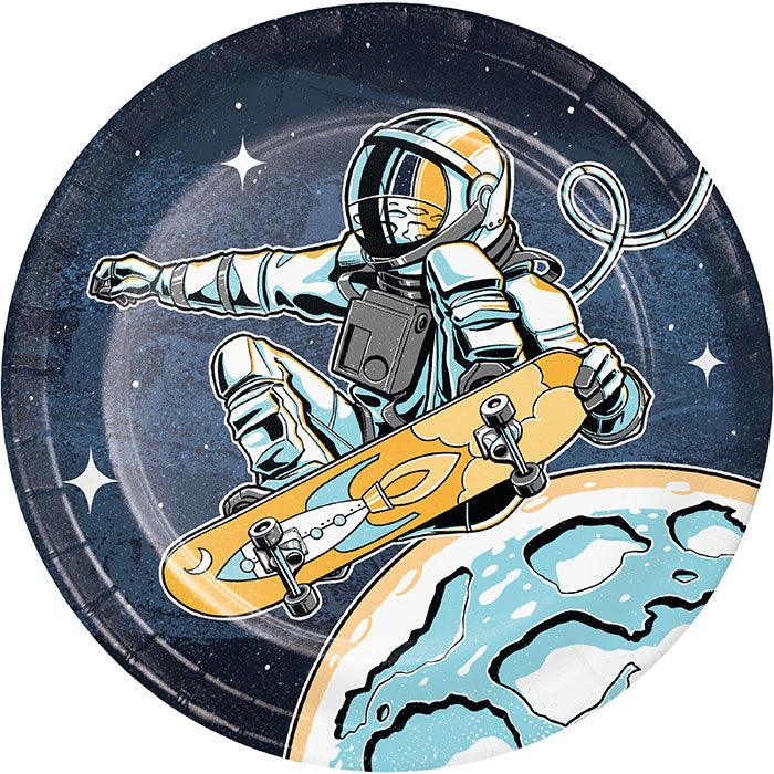 
                  
                    Space Skater Dessert Plate 8ct | Amazing Pinatas 
                  
                