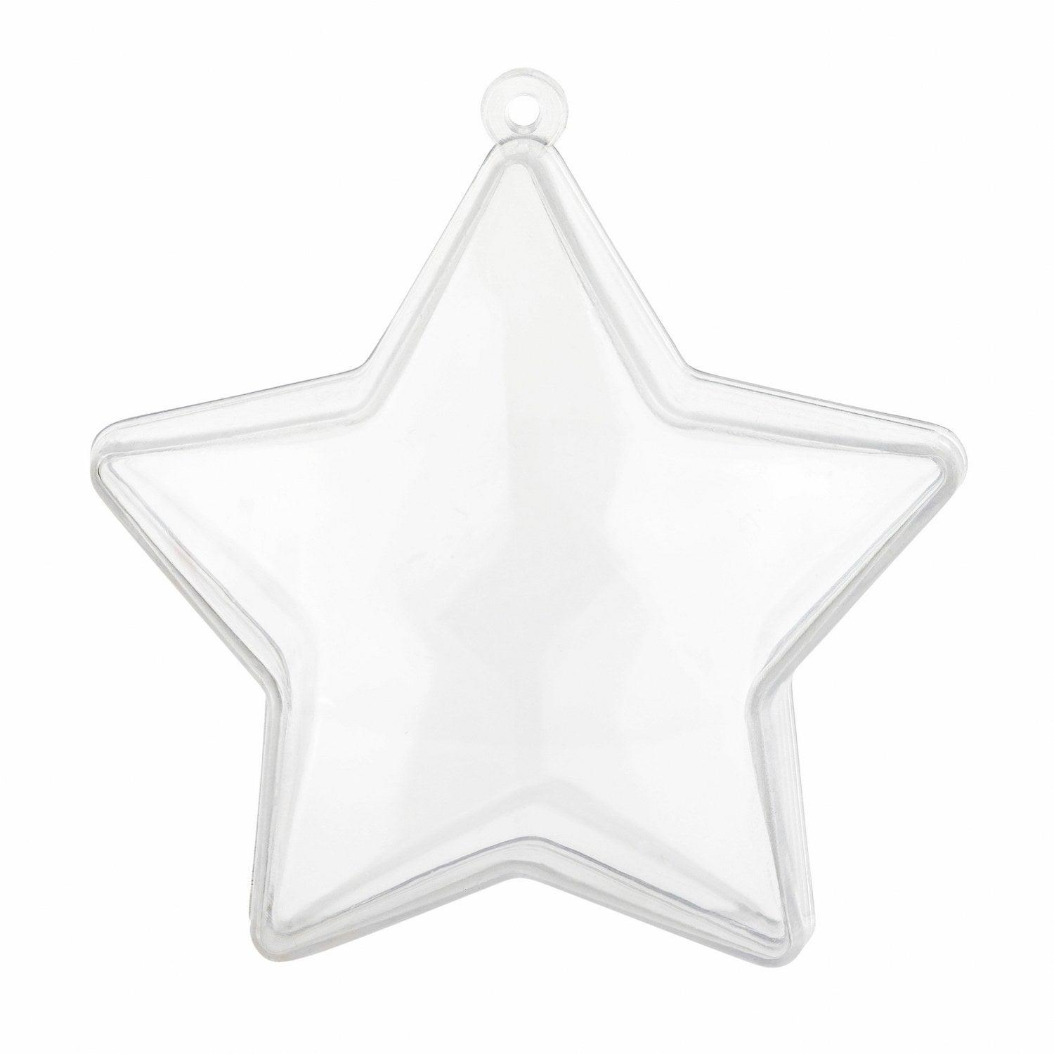 Star Shaped Acrylic Candy Boxes 24 Pack 2.95"X1.25" | Amazing Pinatas 