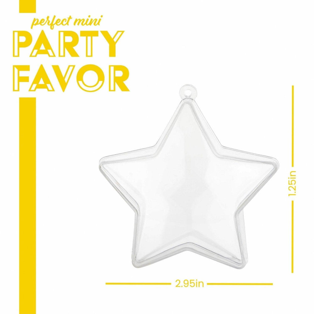 
                  
                    Star Shaped Acrylic Candy Boxes 24 Pack 2.95"X1.25" | Amazing Pinatas 
                  
                