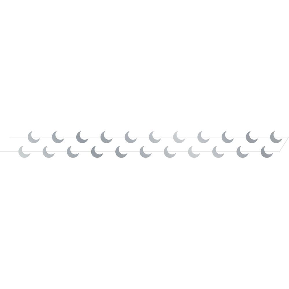 Starry Night Moon Garland, 12 ft Foil 1ct | Amazing Pinatas 