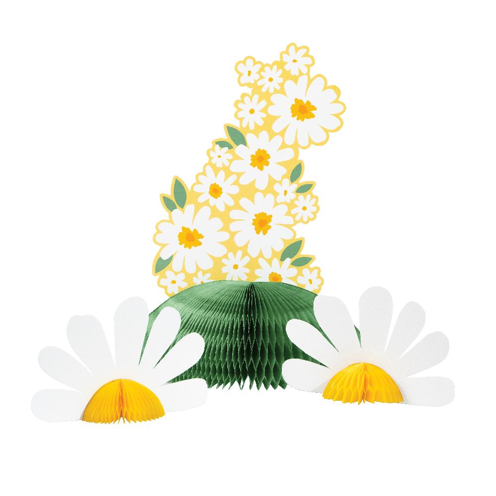 Sweet Daisy Honeycomb Centerpiece (1 per Pkg) | Amazing Pinatas 