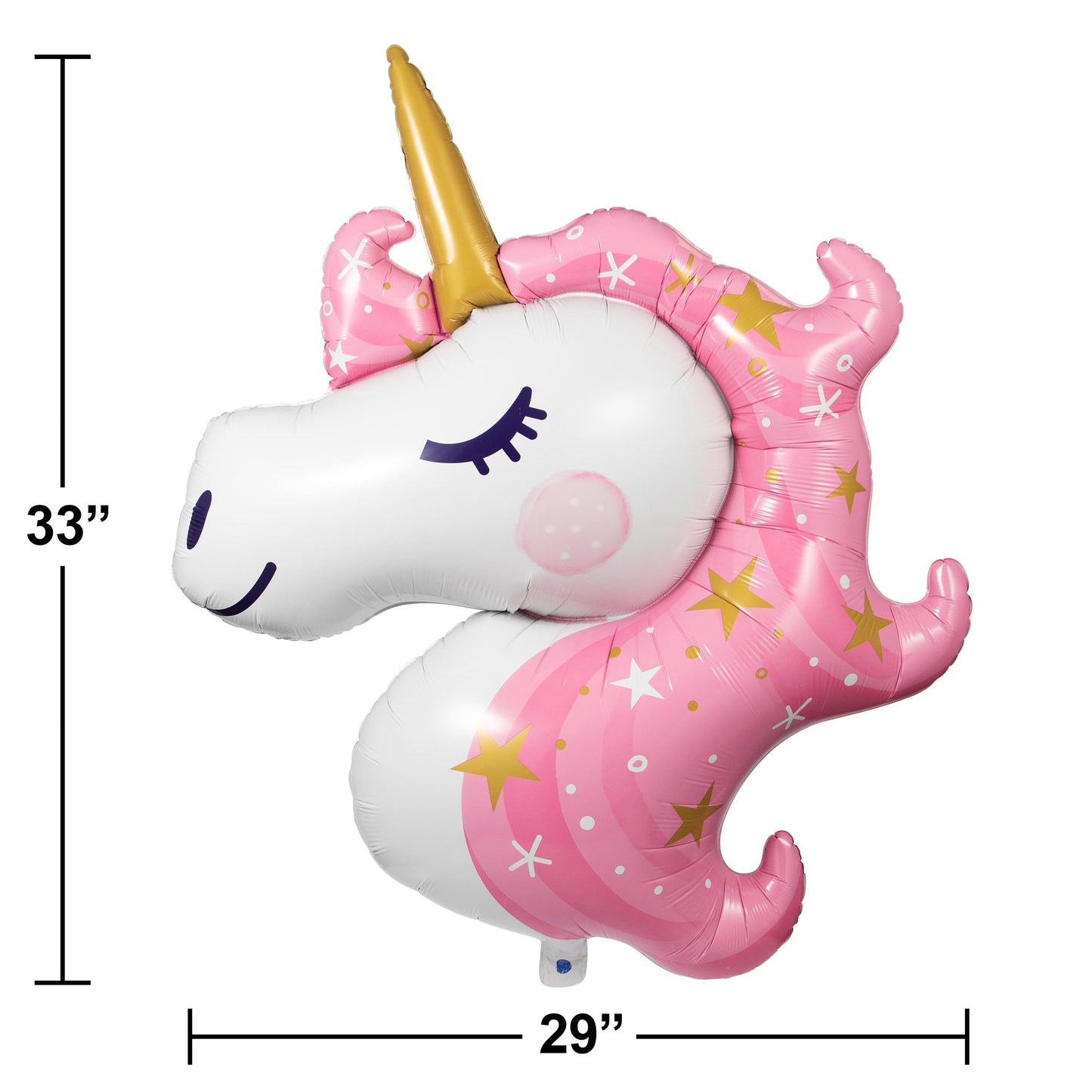 Unicorn Galaxy Metallic Balloon Unicorn Shaped (1/Pkg) | Amazing Pinatas 