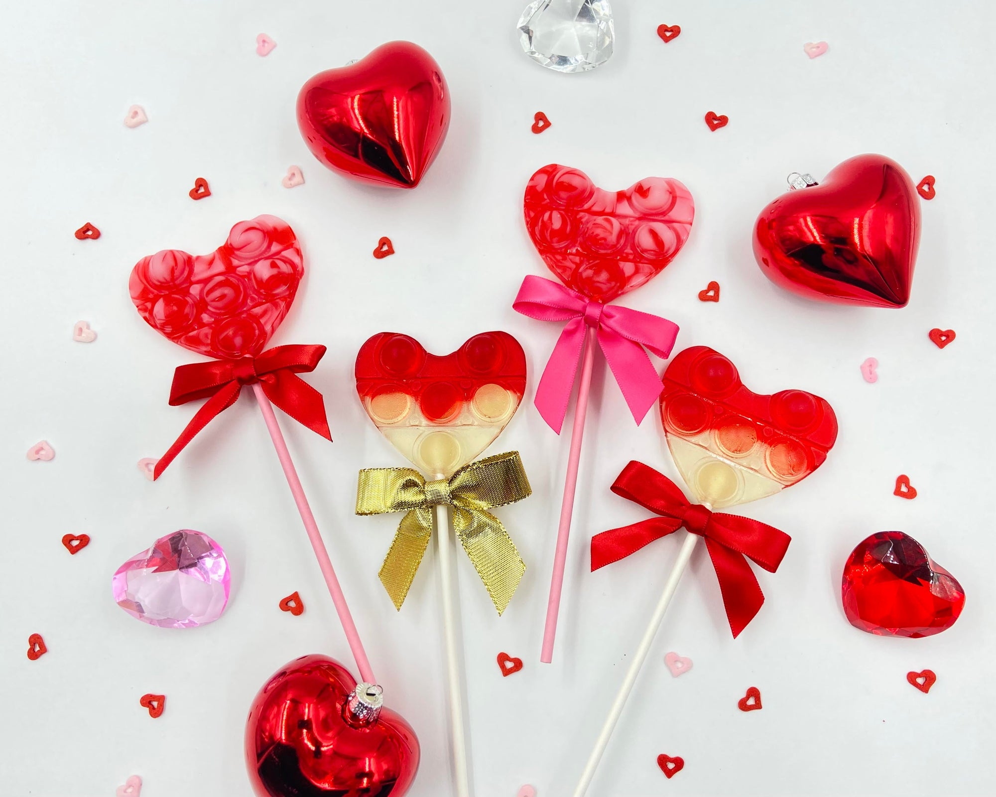 Love Fidget Pop Lollipop Candy