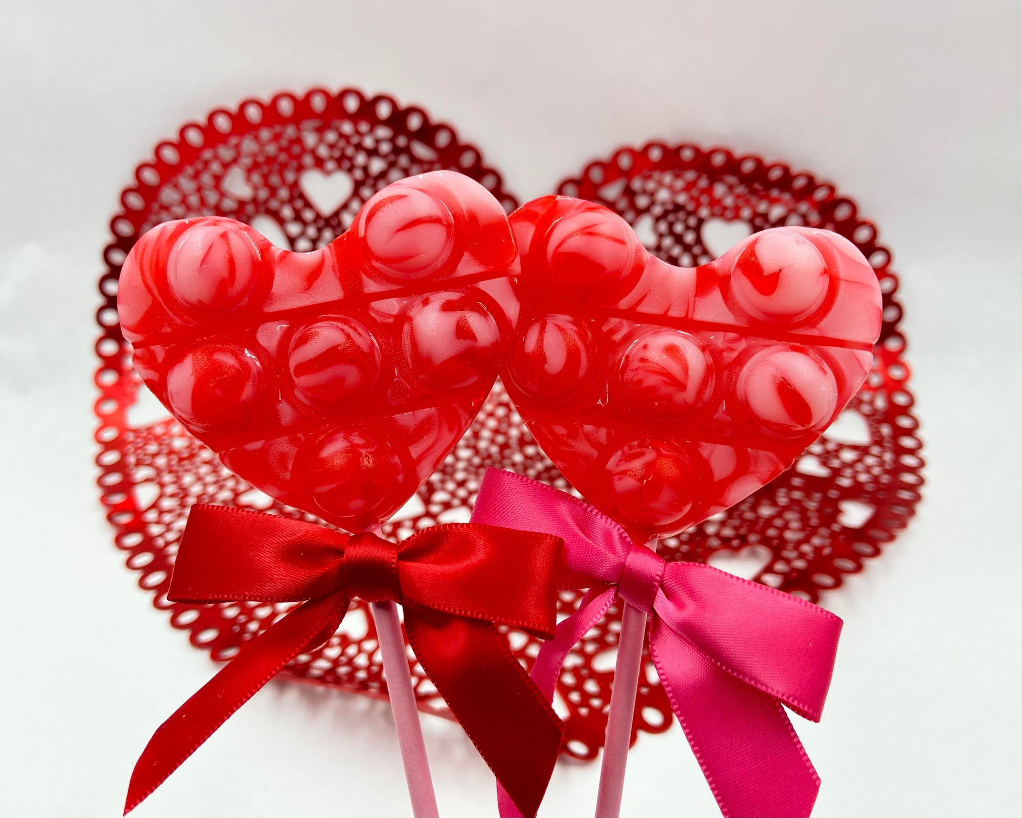 Love Fidget Pop Lollipop Candy