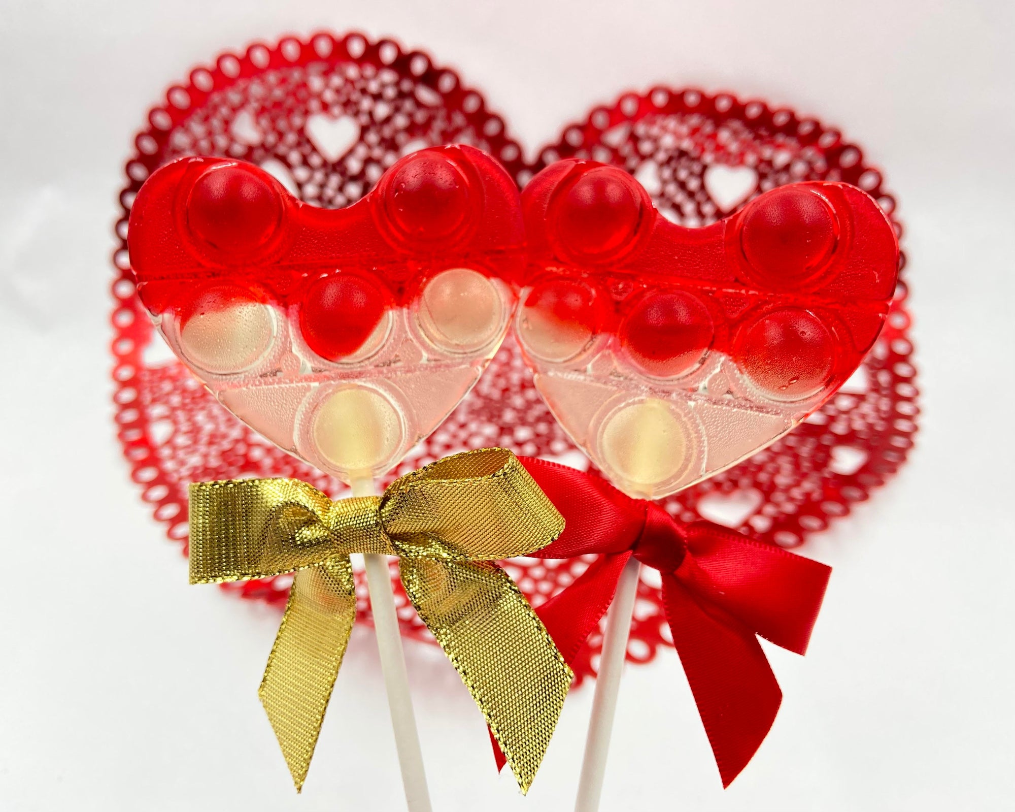 Love Fidget Pop Lollipop Candy