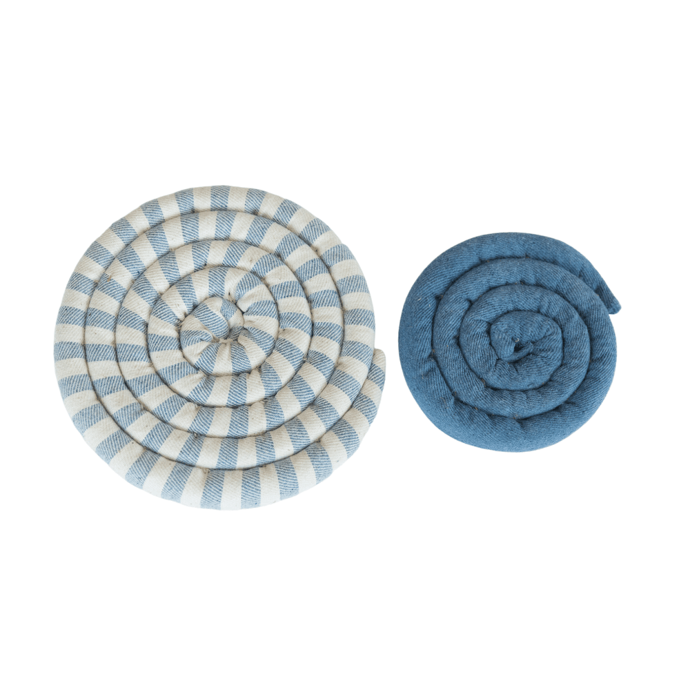 Upcycled Denim Trivets - Set of two | Amazing Pinatas 