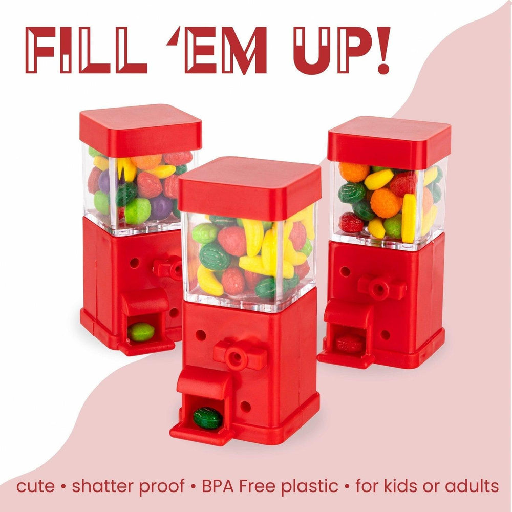 
                  
                    Vending Machine Shaped Acrylic Candy Boxes 24 Pack 3.46"X1.53"X1.53" | Amazing Pinatas 
                  
                