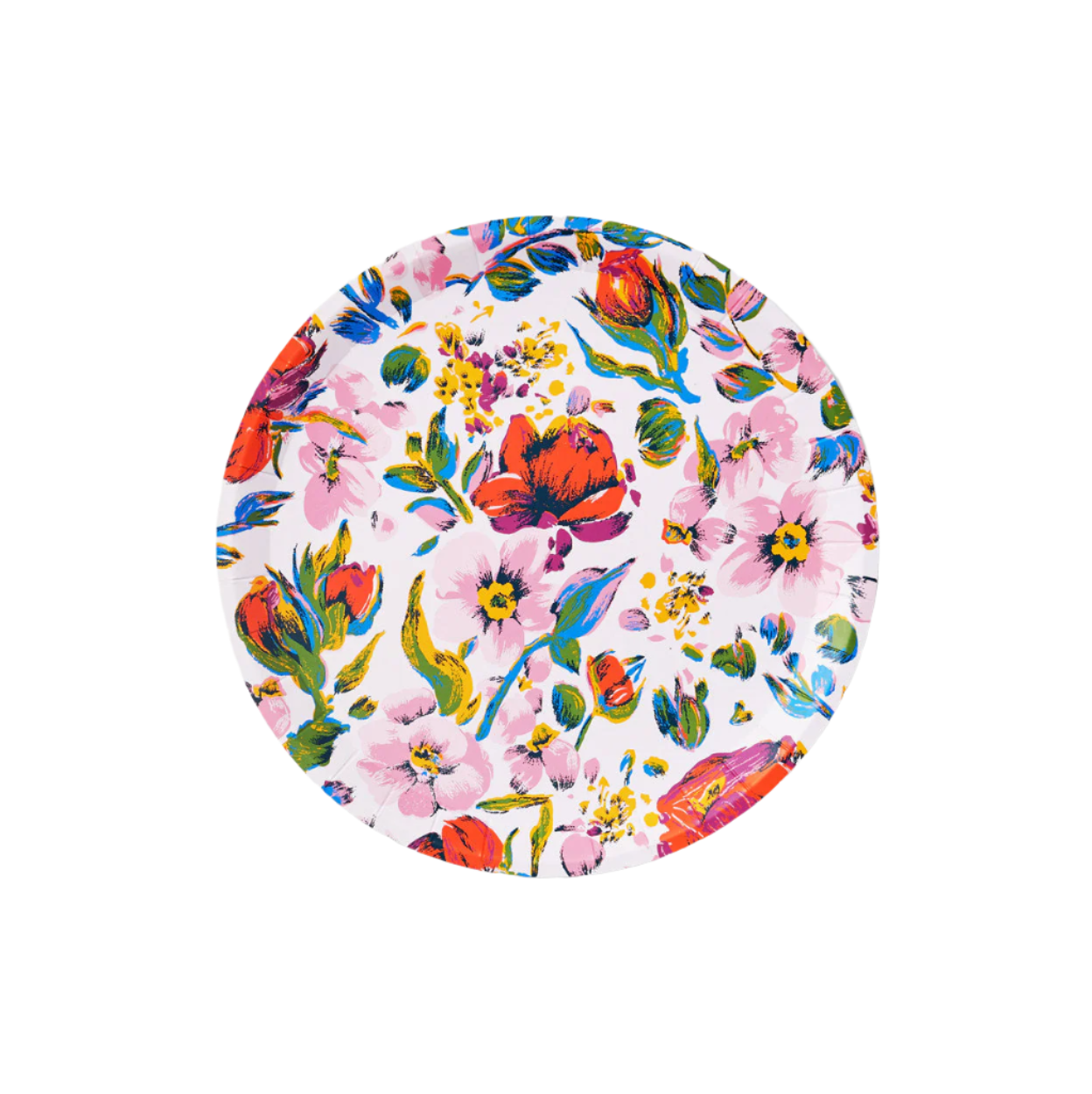 Vera Bradley + Coterie Sea Air Floral Large Plates (10 per pack) | Amazing Pinatas 