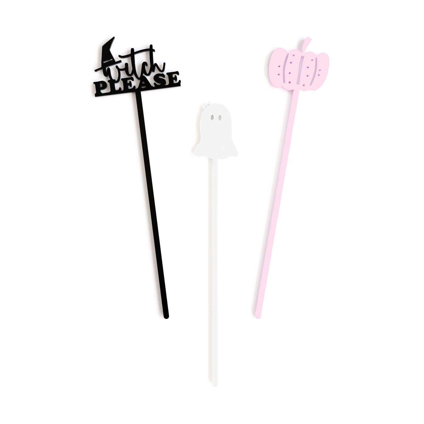 Whimsy Halloween Party Drink Stirrers, Pack of 12 | Amazing Pinatas 