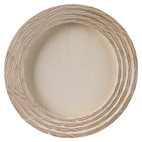 
                  
                    Wooden Nested Serving Trays Five Piece Set Round | Amazing Pinatas 
                  
                