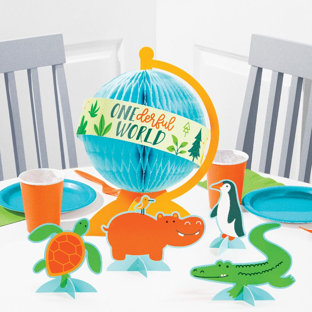 
                  
                    World Adventure Honeycomb Centerpiece (1 per Pkg) | Amazing Pinatas 
                  
                