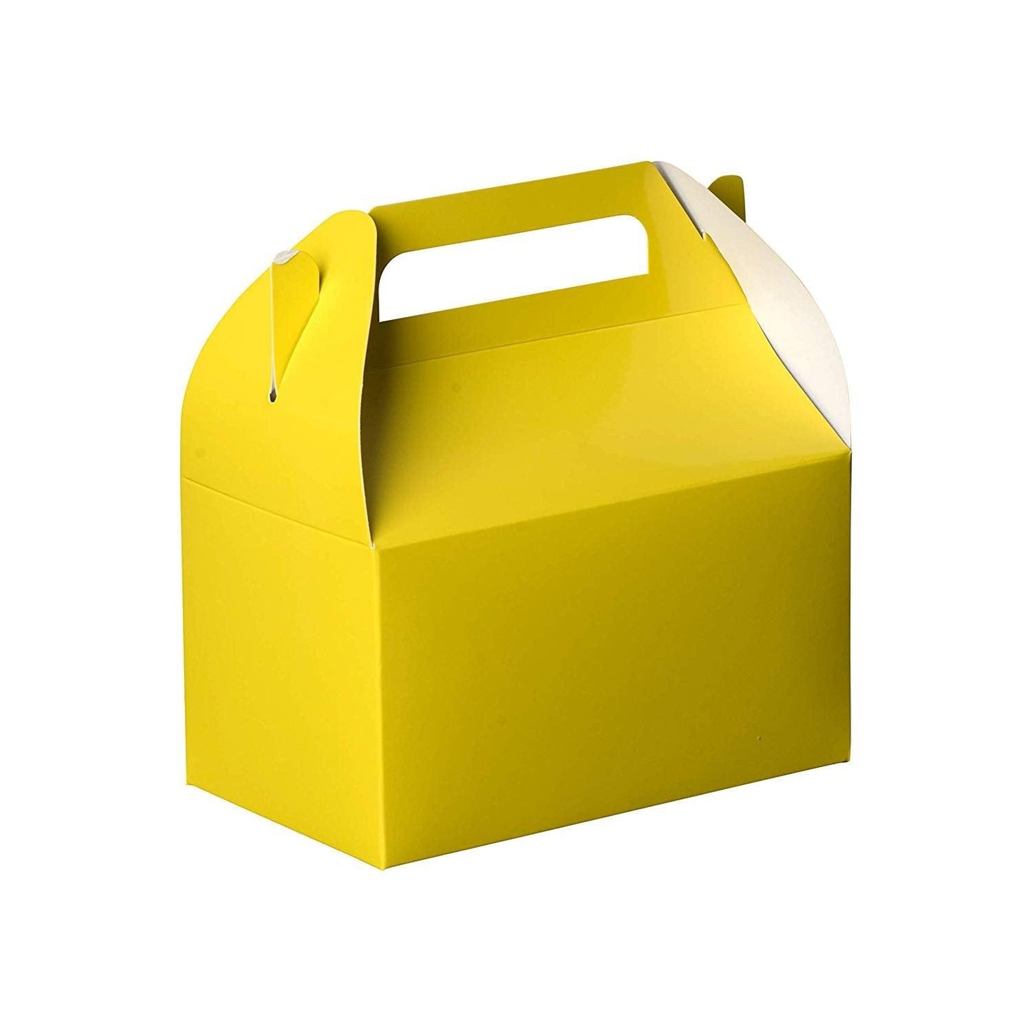 Yellow Party Favors Paper Treat Boxes 12 Pack 6.25" X 3.75" X 3.5" | Amazing Pinatas 