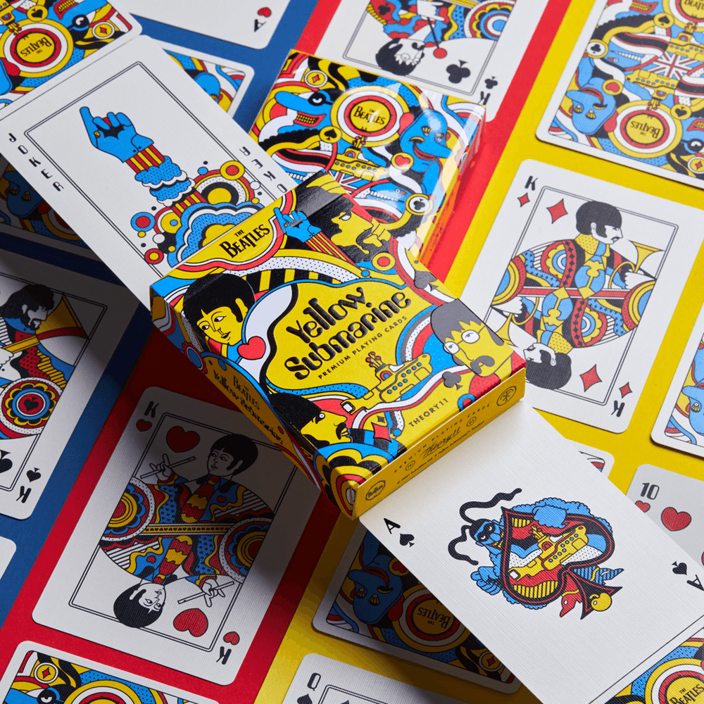 Yellow Submarine Playing Cards | Amazing Pinatas 